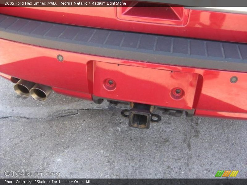 Redfire Metallic / Medium Light Stone 2009 Ford Flex Limited AWD