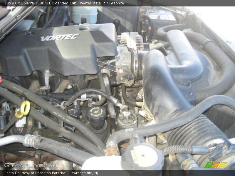 Pewter Metallic / Graphite 1999 GMC Sierra 1500 SLE Extended Cab