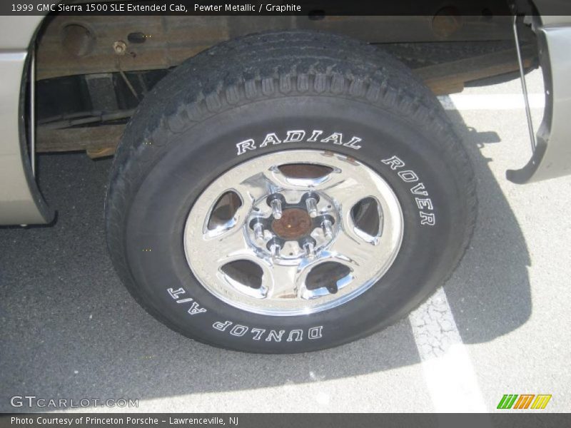 Pewter Metallic / Graphite 1999 GMC Sierra 1500 SLE Extended Cab