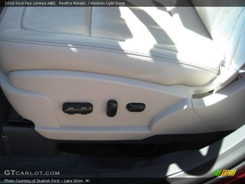 Redfire Metallic / Medium Light Stone 2009 Ford Flex Limited AWD