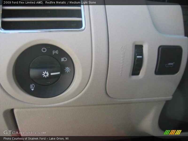 Redfire Metallic / Medium Light Stone 2009 Ford Flex Limited AWD