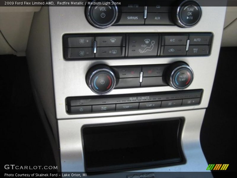 Redfire Metallic / Medium Light Stone 2009 Ford Flex Limited AWD