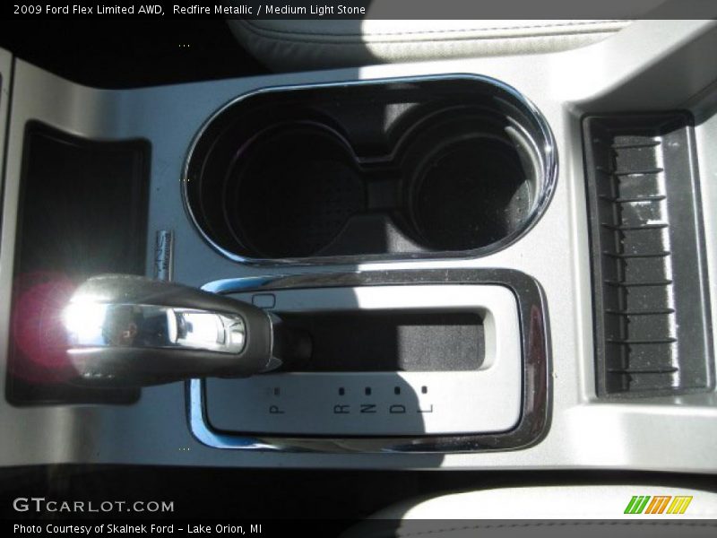 Redfire Metallic / Medium Light Stone 2009 Ford Flex Limited AWD