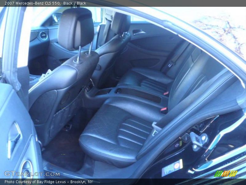 Black / Black 2007 Mercedes-Benz CLS 550