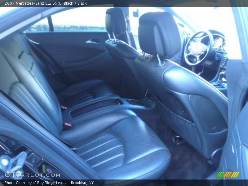 Black / Black 2007 Mercedes-Benz CLS 550