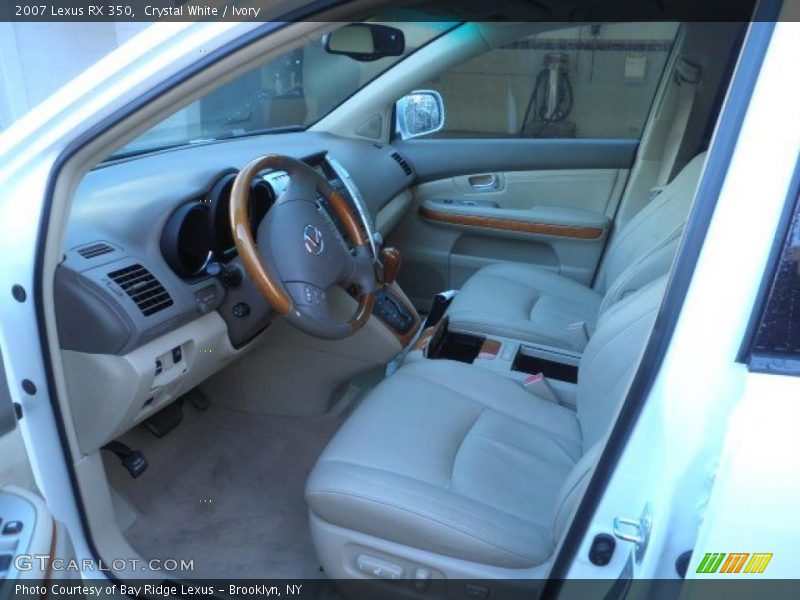 Crystal White / Ivory 2007 Lexus RX 350