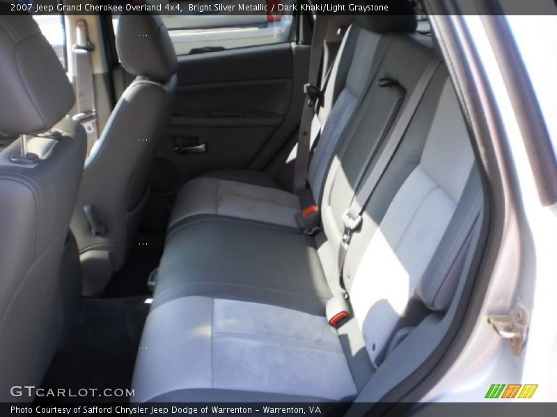  2007 Grand Cherokee Overland 4x4 Dark Khaki/Light Graystone Interior
