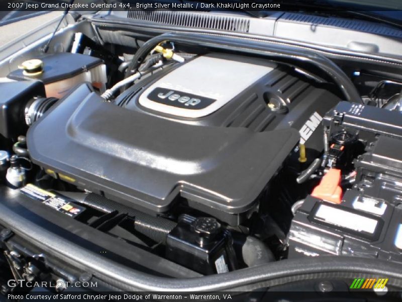  2007 Grand Cherokee Overland 4x4 Engine - 5.7 Liter HEMI OHV 16-Valve V8
