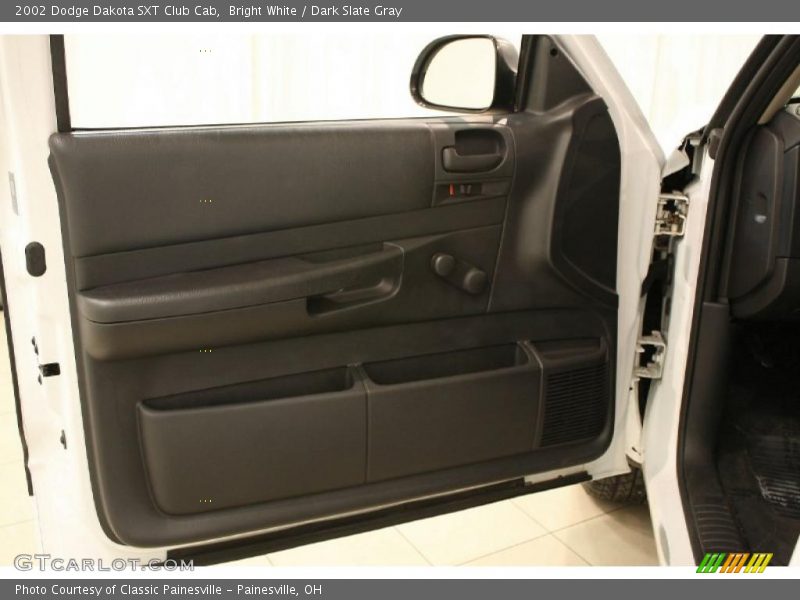 Bright White / Dark Slate Gray 2002 Dodge Dakota SXT Club Cab