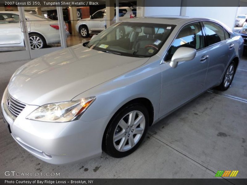 Tungsten Silver Metallic / Black 2007 Lexus ES 350