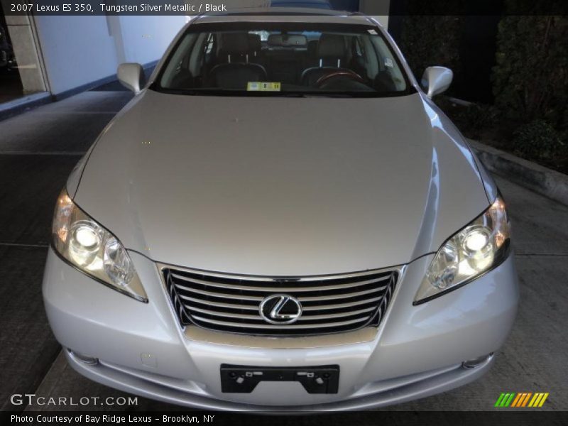 Tungsten Silver Metallic / Black 2007 Lexus ES 350