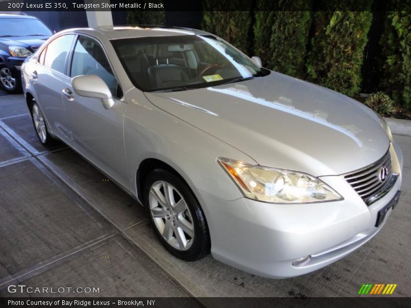 Tungsten Silver Metallic / Black 2007 Lexus ES 350