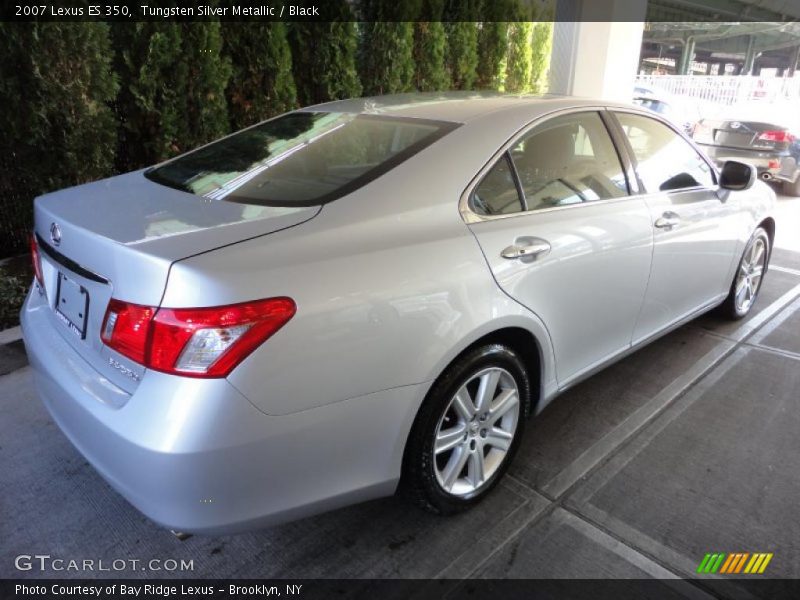 Tungsten Silver Metallic / Black 2007 Lexus ES 350