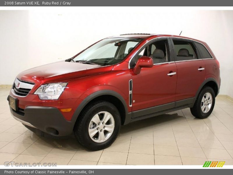 Ruby Red / Gray 2008 Saturn VUE XE