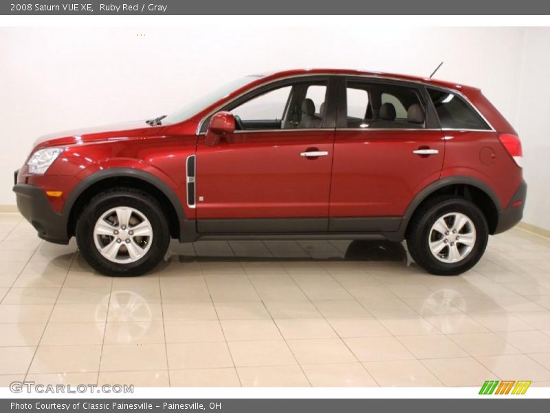 Ruby Red / Gray 2008 Saturn VUE XE