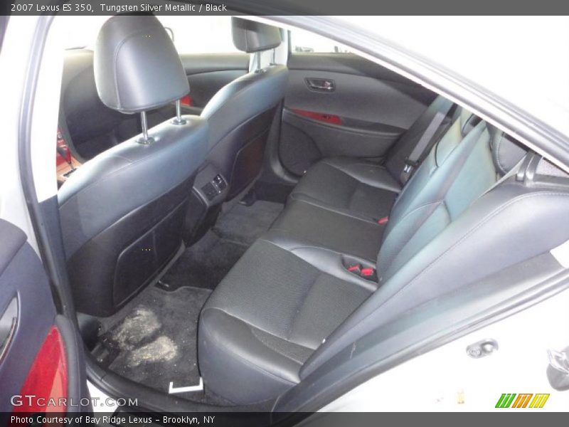 Tungsten Silver Metallic / Black 2007 Lexus ES 350