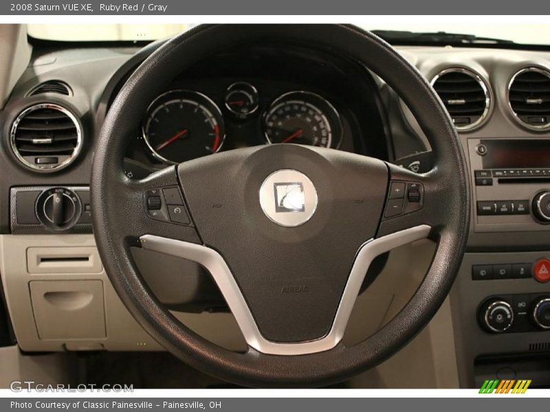 Ruby Red / Gray 2008 Saturn VUE XE