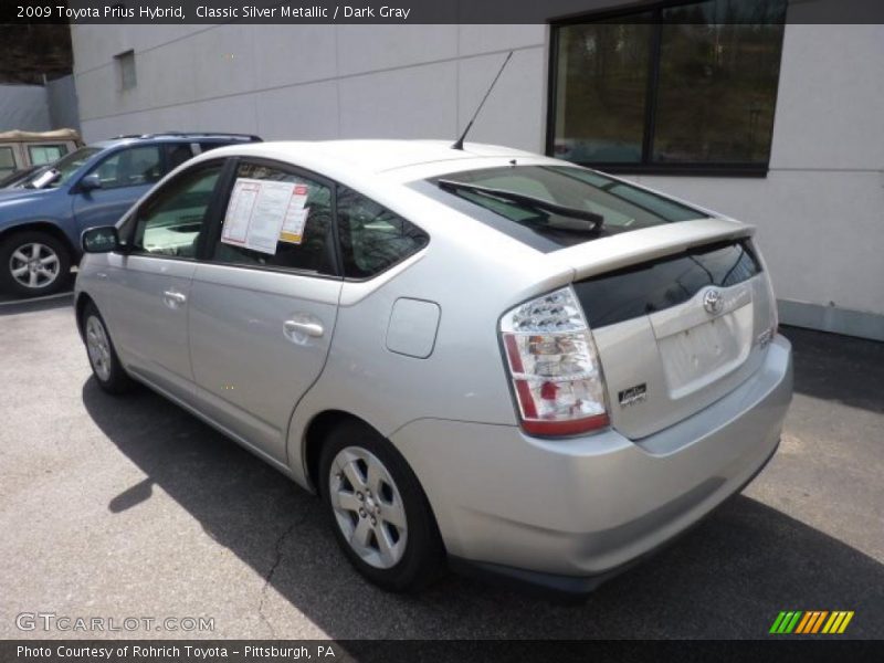 Classic Silver Metallic / Dark Gray 2009 Toyota Prius Hybrid