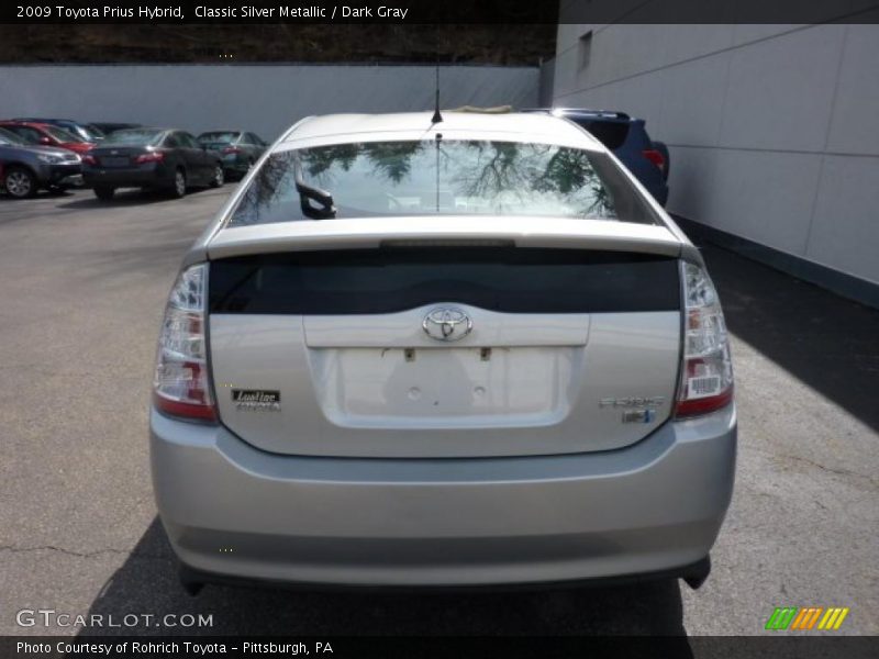 Classic Silver Metallic / Dark Gray 2009 Toyota Prius Hybrid