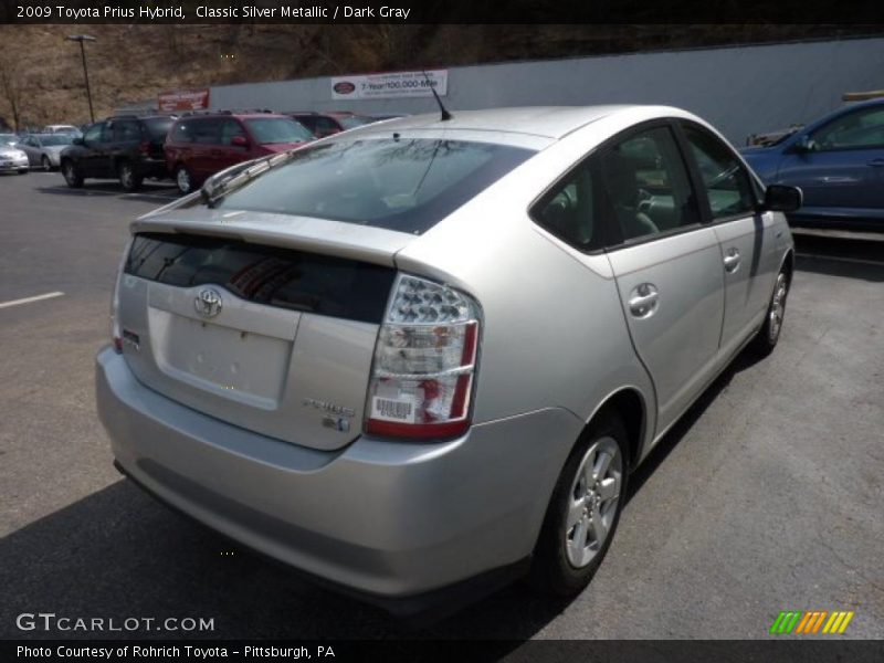 Classic Silver Metallic / Dark Gray 2009 Toyota Prius Hybrid