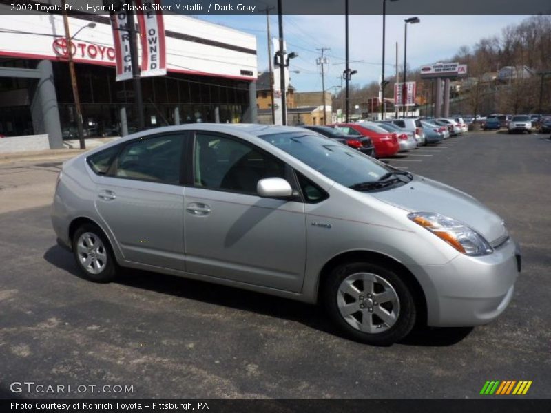 Classic Silver Metallic / Dark Gray 2009 Toyota Prius Hybrid