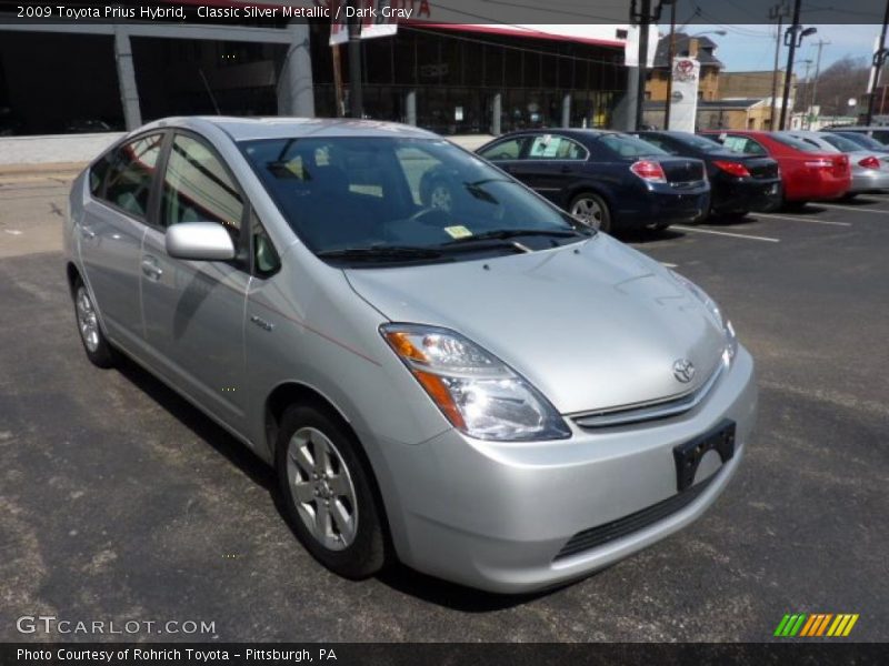 Classic Silver Metallic / Dark Gray 2009 Toyota Prius Hybrid