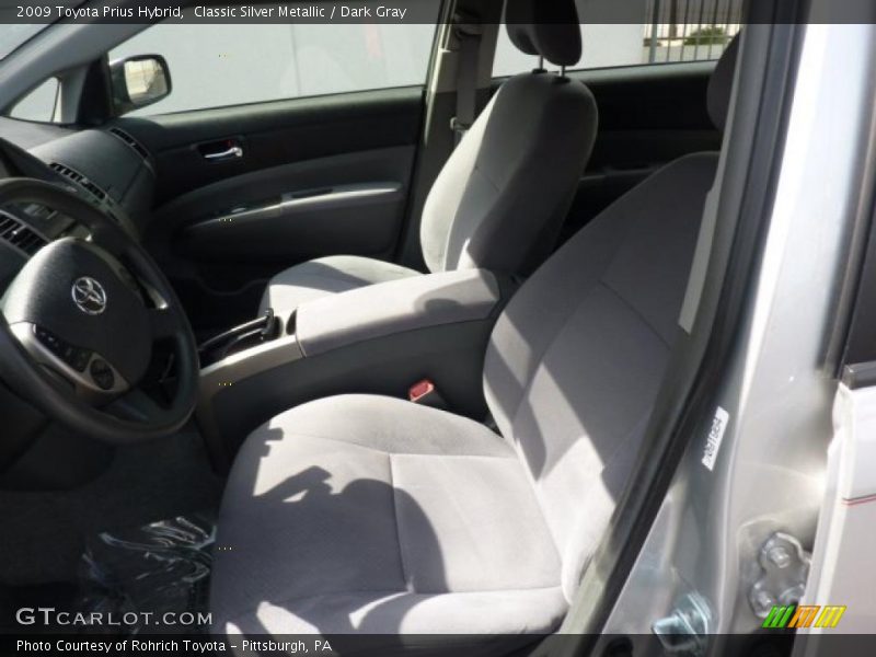 Classic Silver Metallic / Dark Gray 2009 Toyota Prius Hybrid