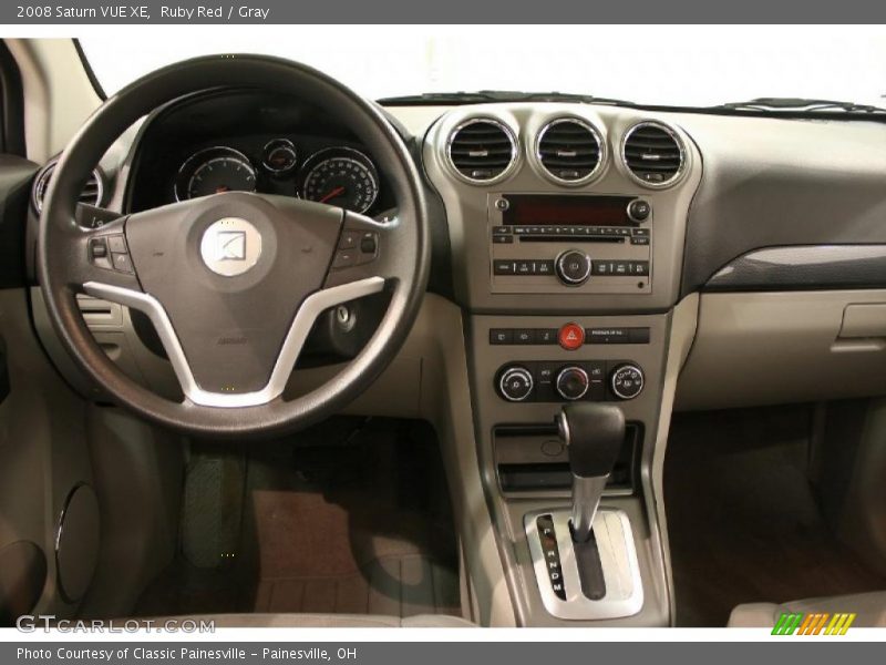 Ruby Red / Gray 2008 Saturn VUE XE