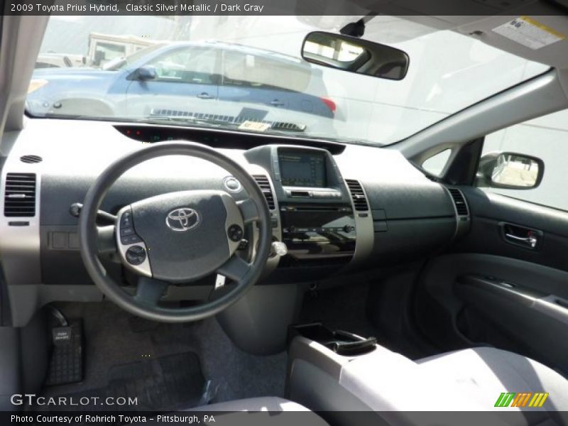 Classic Silver Metallic / Dark Gray 2009 Toyota Prius Hybrid