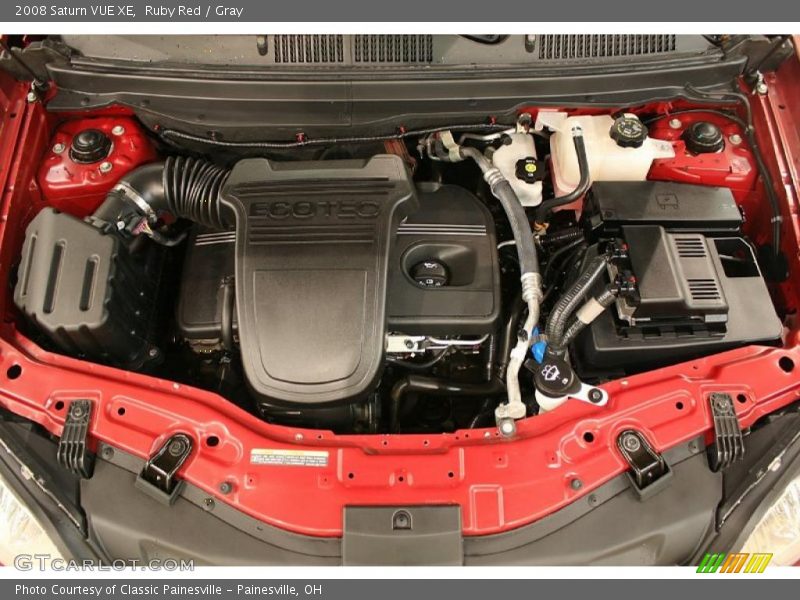 Ruby Red / Gray 2008 Saturn VUE XE