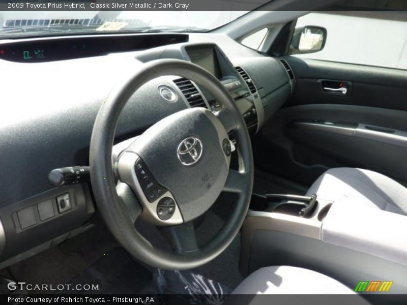 Classic Silver Metallic / Dark Gray 2009 Toyota Prius Hybrid