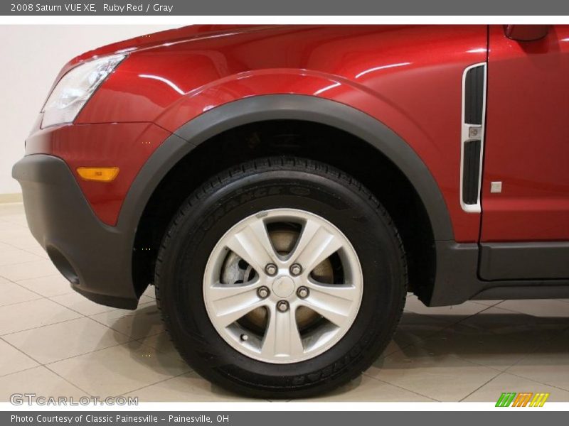 Ruby Red / Gray 2008 Saturn VUE XE