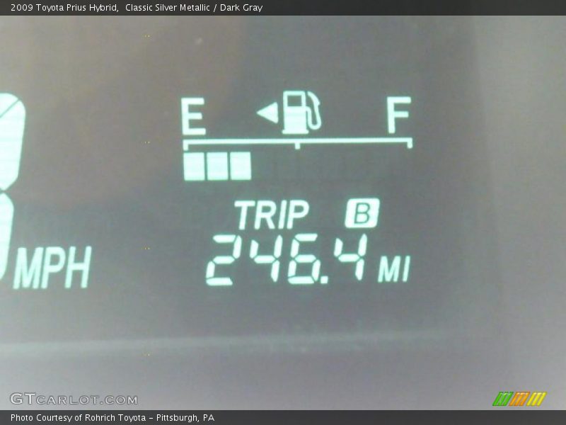 Classic Silver Metallic / Dark Gray 2009 Toyota Prius Hybrid