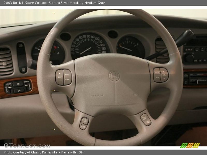 Sterling Silver Metallic / Medium Gray 2003 Buick LeSabre Custom