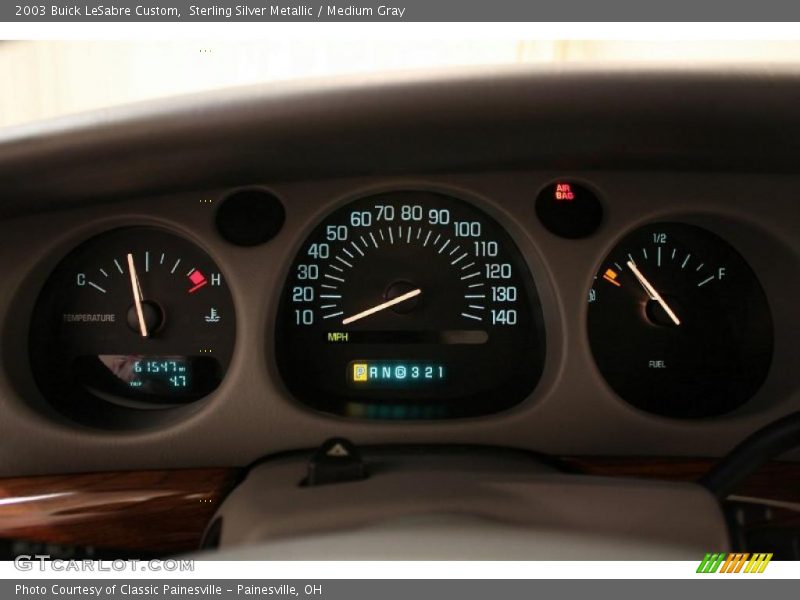 Sterling Silver Metallic / Medium Gray 2003 Buick LeSabre Custom