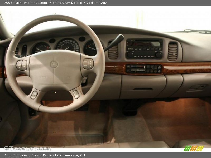 Sterling Silver Metallic / Medium Gray 2003 Buick LeSabre Custom