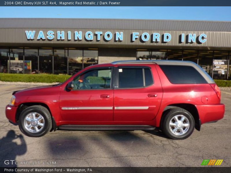 Magnetic Red Metallic / Dark Pewter 2004 GMC Envoy XUV SLT 4x4