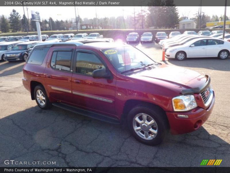 Magnetic Red Metallic / Dark Pewter 2004 GMC Envoy XUV SLT 4x4
