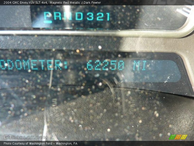 Magnetic Red Metallic / Dark Pewter 2004 GMC Envoy XUV SLT 4x4