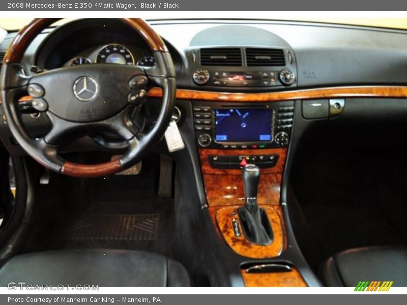 Black / Black 2008 Mercedes-Benz E 350 4Matic Wagon