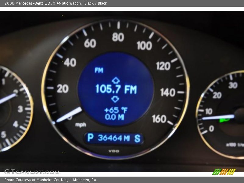 Black / Black 2008 Mercedes-Benz E 350 4Matic Wagon