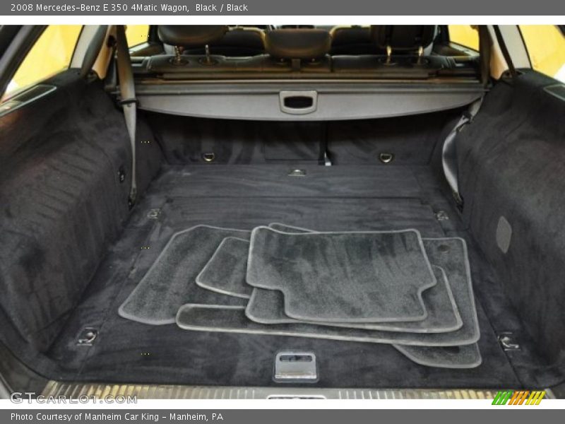 Black / Black 2008 Mercedes-Benz E 350 4Matic Wagon