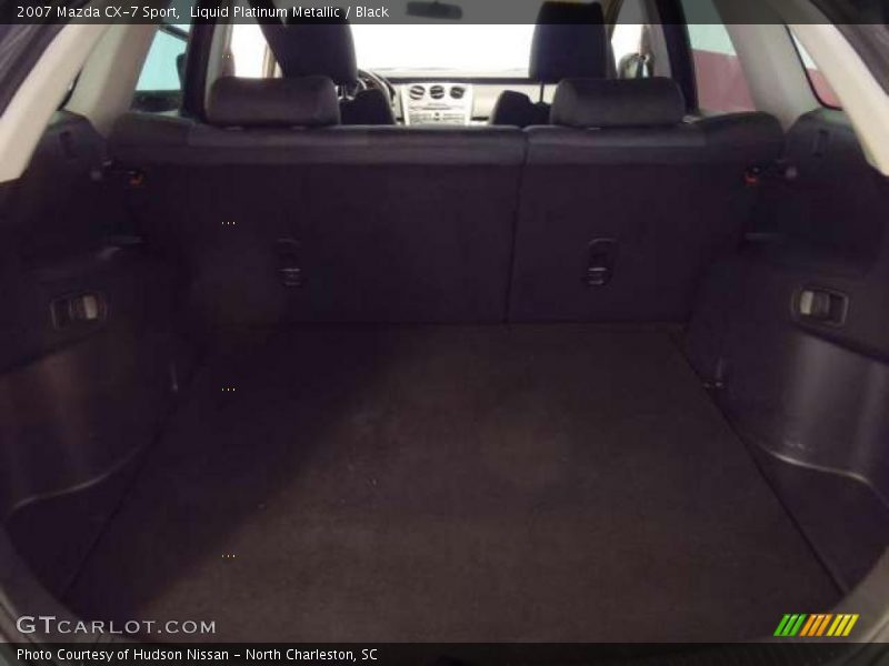 Liquid Platinum Metallic / Black 2007 Mazda CX-7 Sport