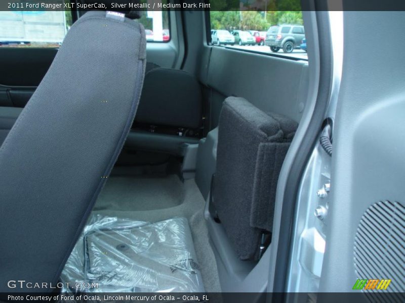 Silver Metallic / Medium Dark Flint 2011 Ford Ranger XLT SuperCab