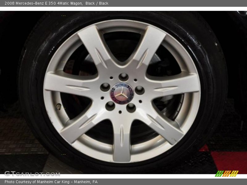 Black / Black 2008 Mercedes-Benz E 350 4Matic Wagon