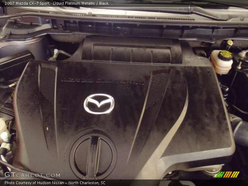 Liquid Platinum Metallic / Black 2007 Mazda CX-7 Sport