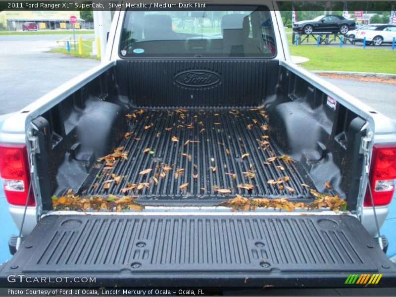Silver Metallic / Medium Dark Flint 2011 Ford Ranger XLT SuperCab