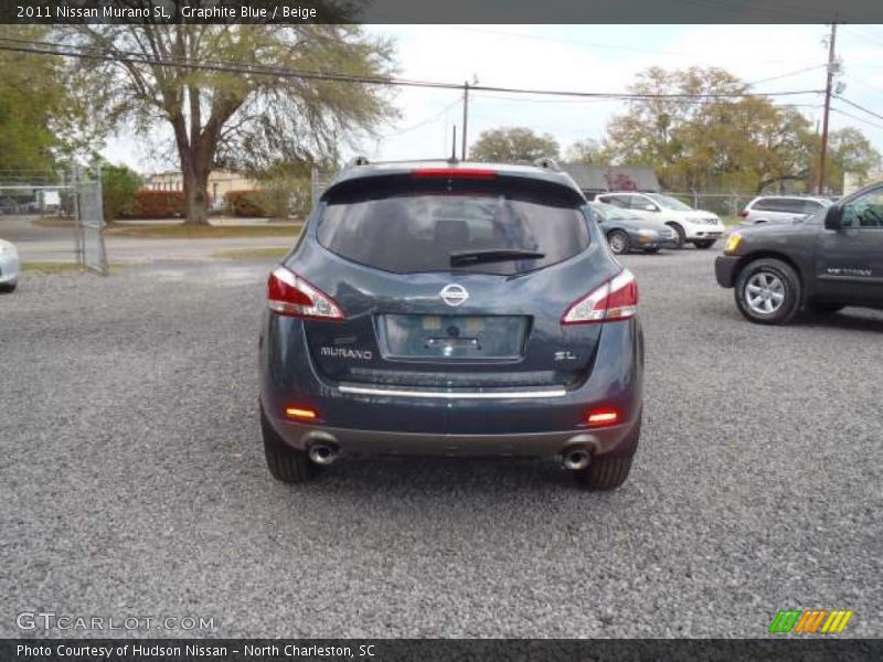 Graphite Blue / Beige 2011 Nissan Murano SL