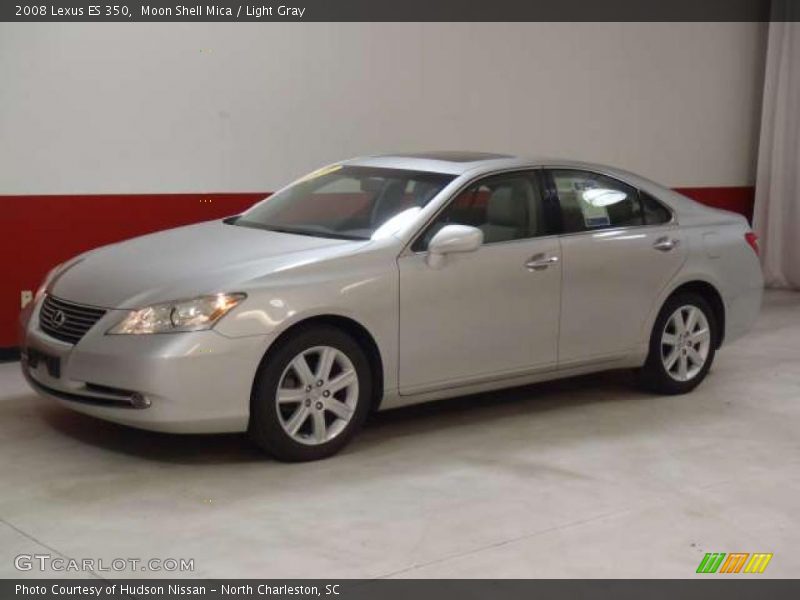 Moon Shell Mica / Light Gray 2008 Lexus ES 350