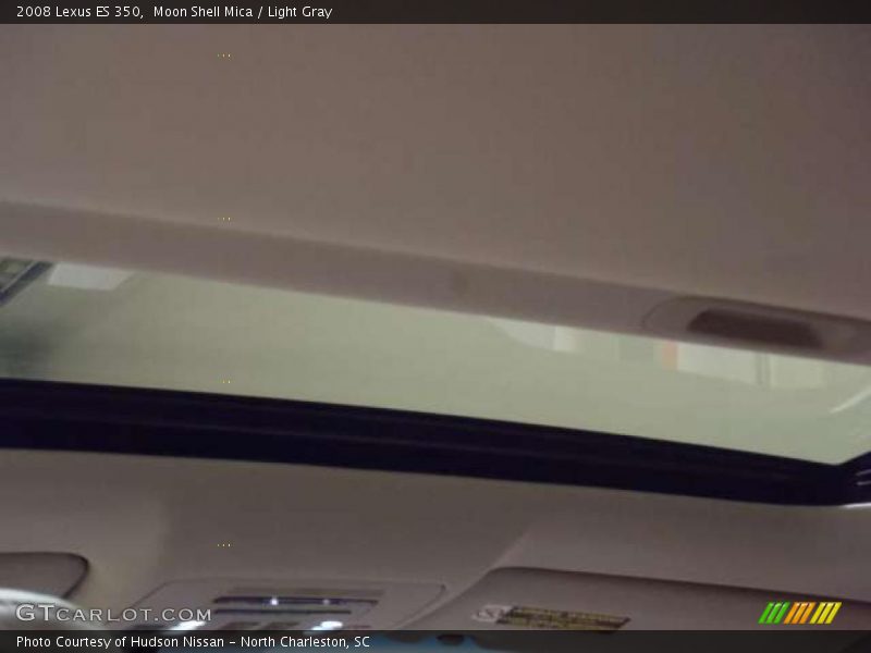 Moon Shell Mica / Light Gray 2008 Lexus ES 350